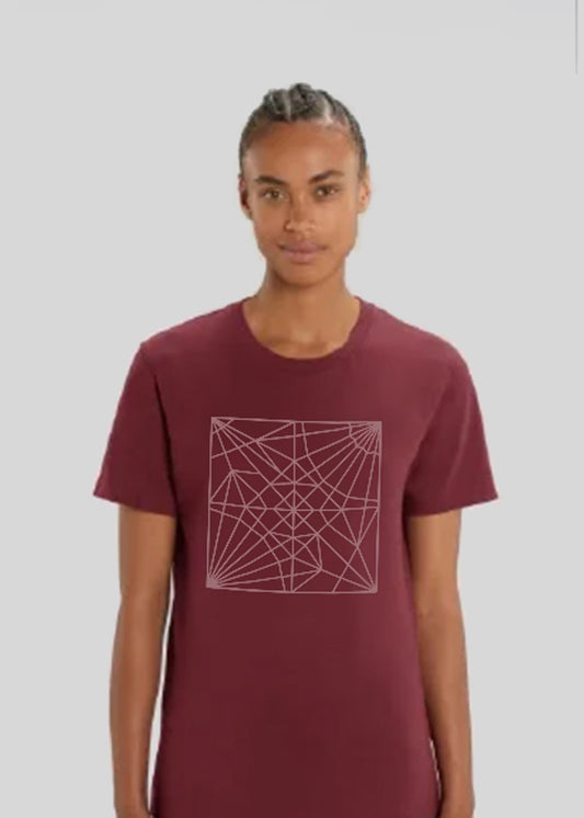 Camiseta Eco Unisex "Origami Folds"